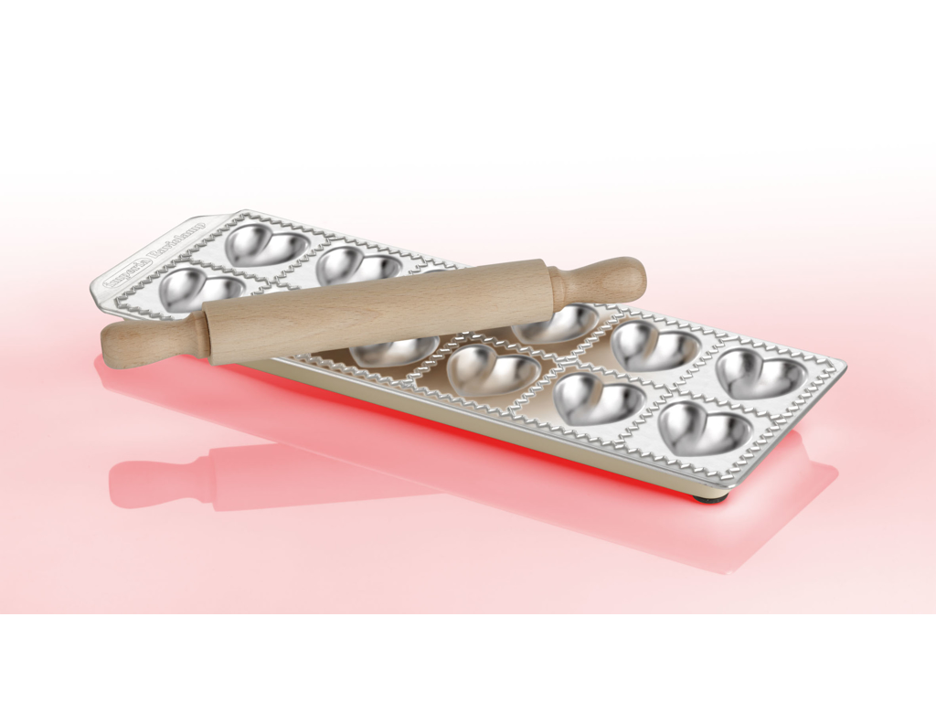 Ravioliform, 12 stk, hjerteformet