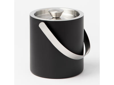 Isspand m. Låg 2 liter Sort