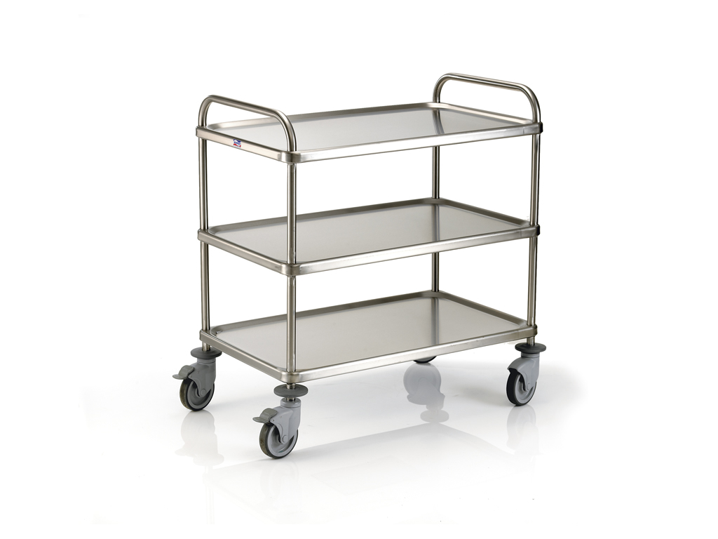 Rullebord 3 niveauer 90x55 cm