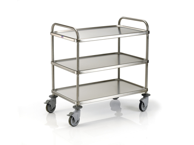 Rullebord 3 niveauer 90x55 cm