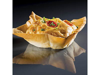 Bageform Formasil 6 styk firkantet