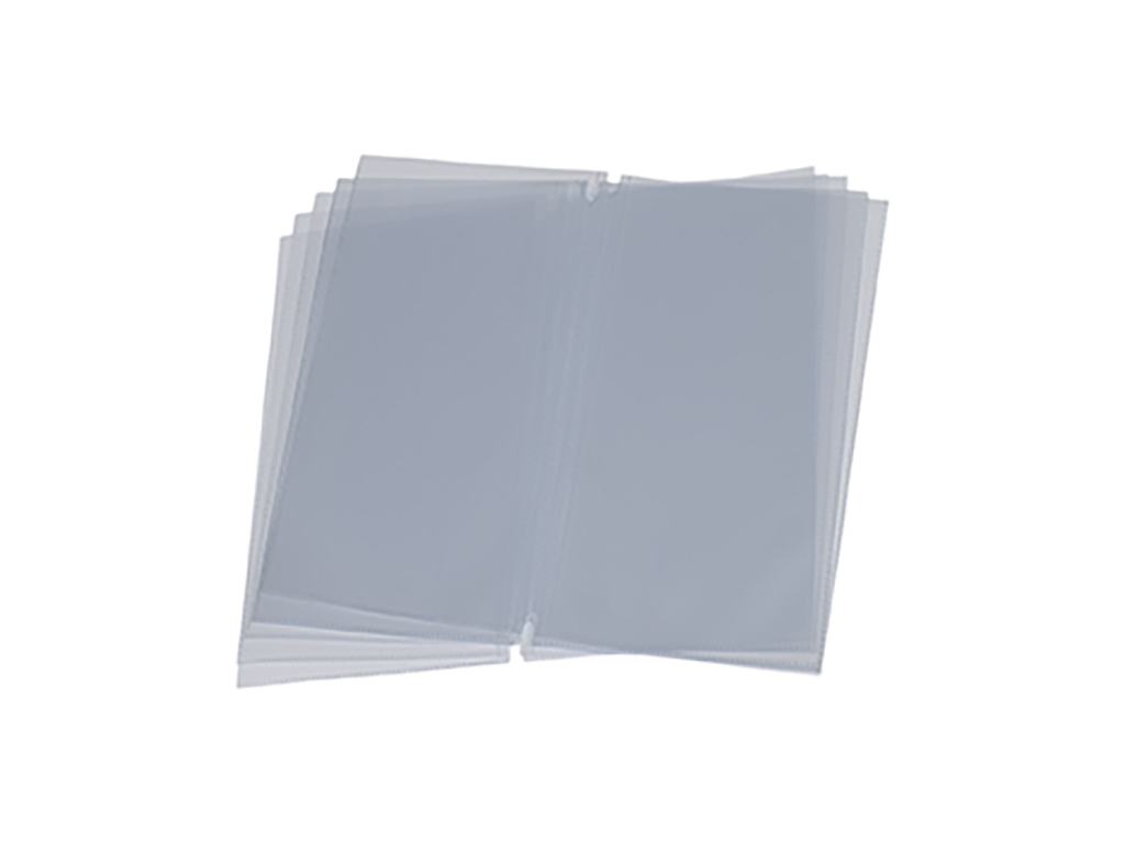 Menulommer t. Menukort Lang Transparant 10 Stk.