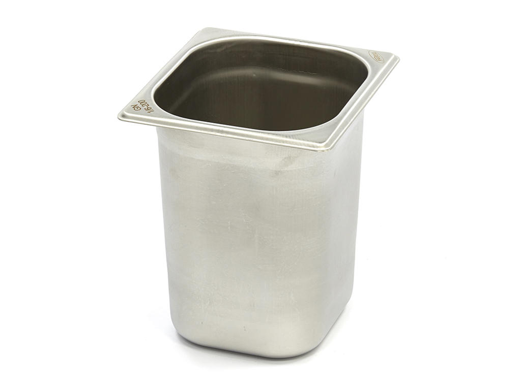 Maxima Kantine-beholder 1/ 6GN i rustfrit stål | 200mm | 176x162mm