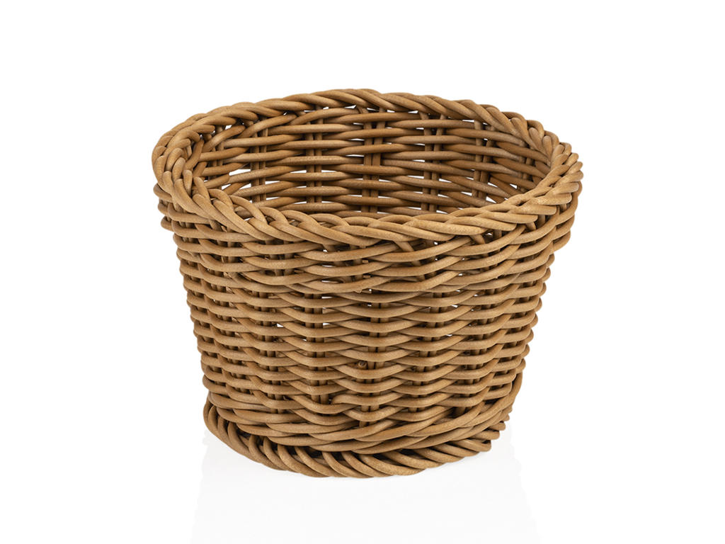 Brødkurv Beige Ø13 cm H10 cm Weaver Pro