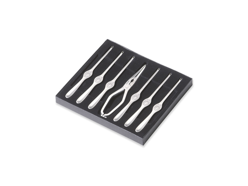 Hummersæt 7 dele i gaveæske 