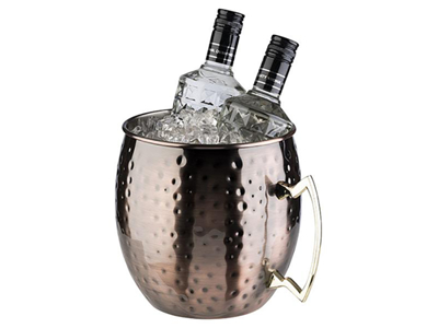 Flaskekøler antik kobber look 5 ltr