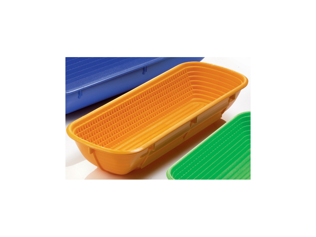 Hævekurv Oval 13x35 cm 1 kg Orange