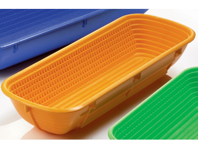 Hævekurv Oval 13x35 cm 1 kg Orange