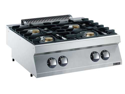 Kogebord 4 blus Gas 800 mm 700