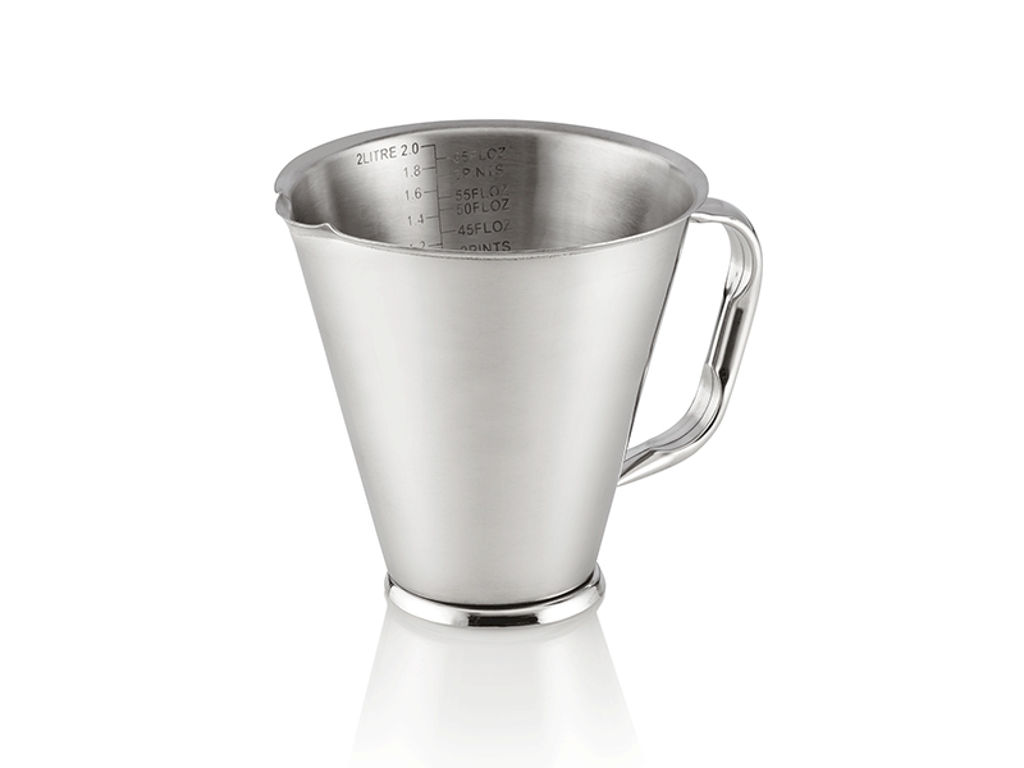 Litermål rustfri 2 liter