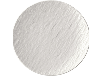 The Rock tallerken hvid Ø25 cm