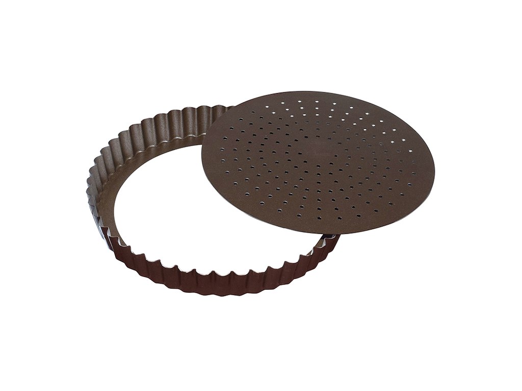 Tærteform Non-stick perf. m/Løs bund Ø24