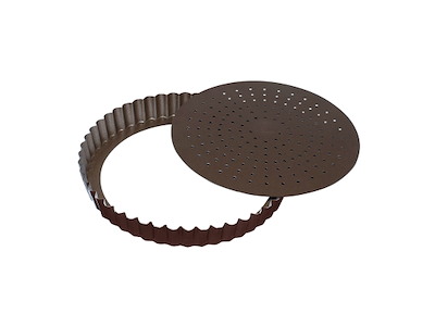 Tærteform Non-stick perf. m/Løs bund Ø28