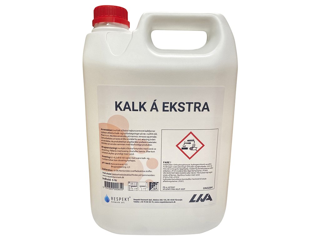 Liva Kalk a ekstra Kalkfjerner 5 ltr.