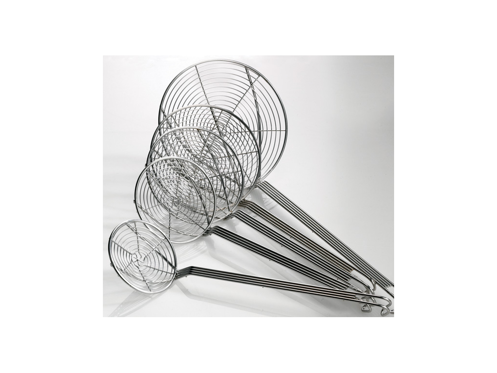 Fritureske 28 cm Rustfri