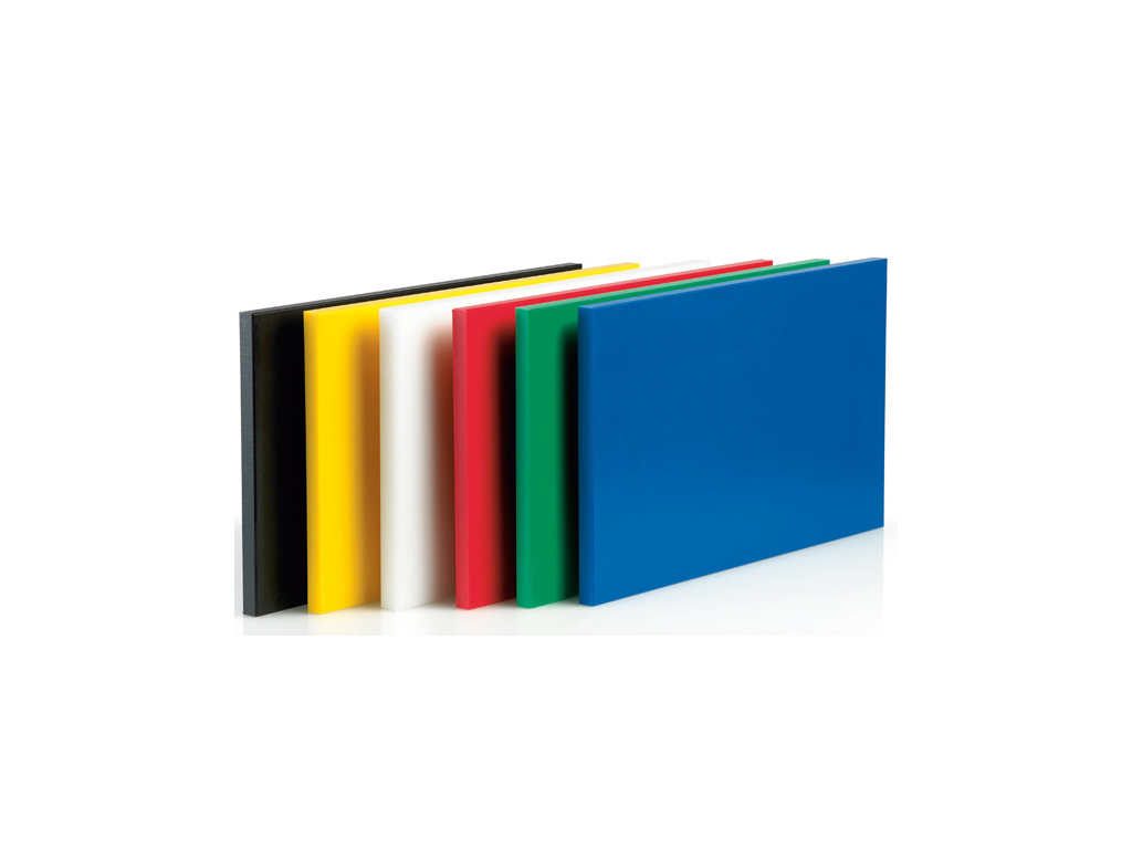 Skærebræt polyd Hvid 50x30x2,5 cm