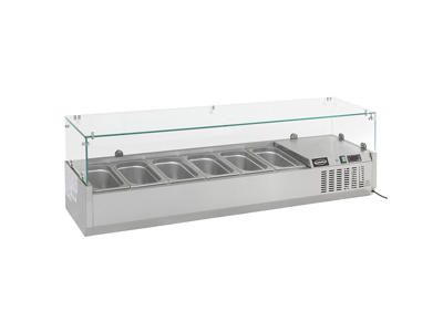 Køleopsats 6x1/3GN 1400x395x435 mm