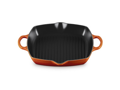 Le Creuset grillpande 30x30 cm i Volcanic