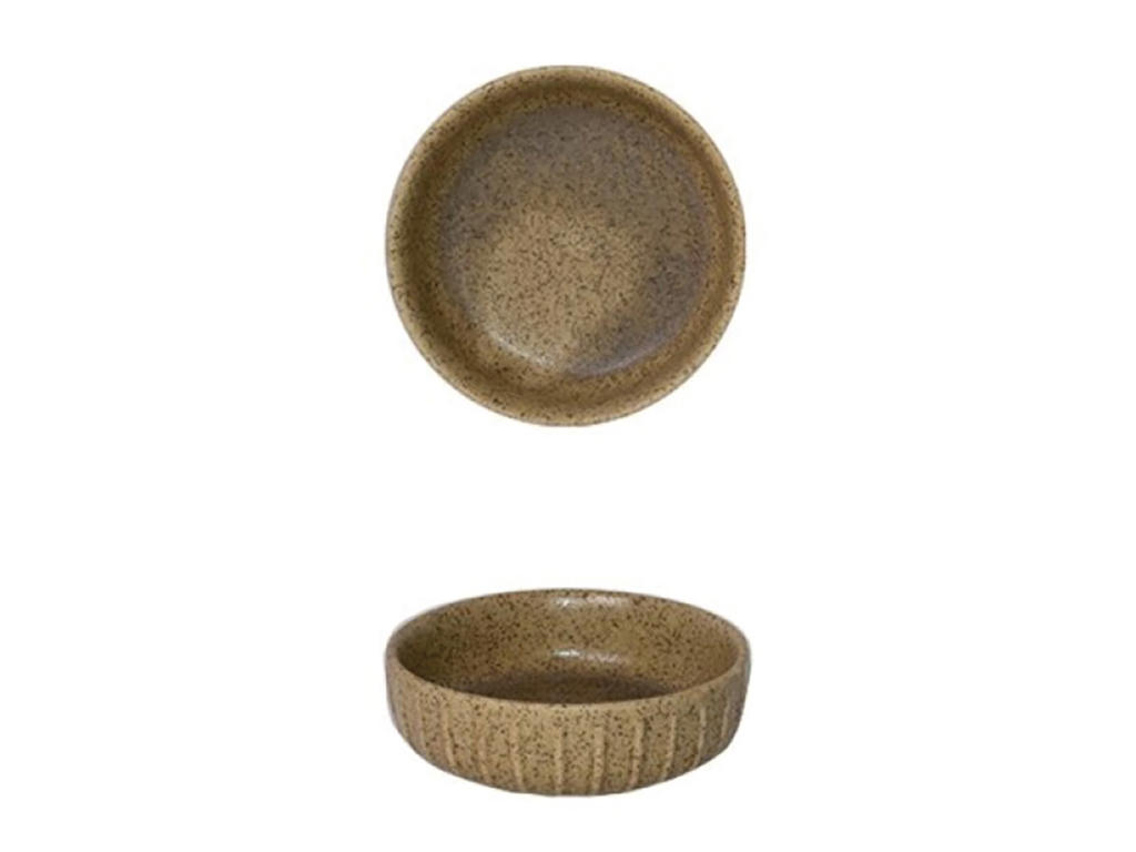 Skål Lav Ø7 cm Brun Gordion