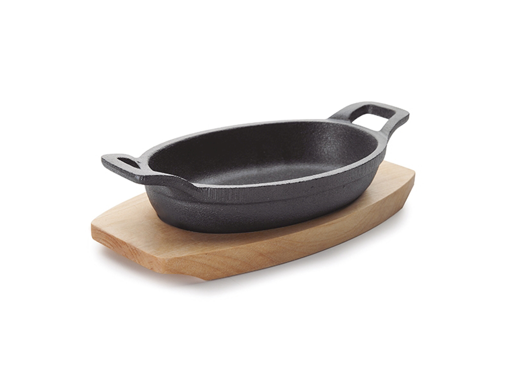 Fad støbejern oval 21,7x15