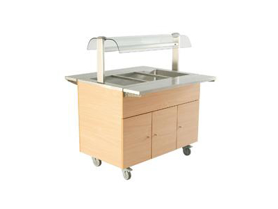 Kølebrønd 2 GN 750 mm bøg