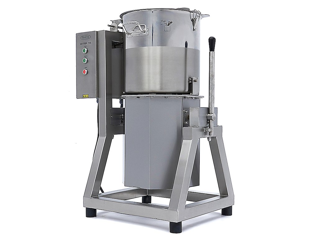 Foodprocessor 70 ltr. 1500-3000 RPM 400V