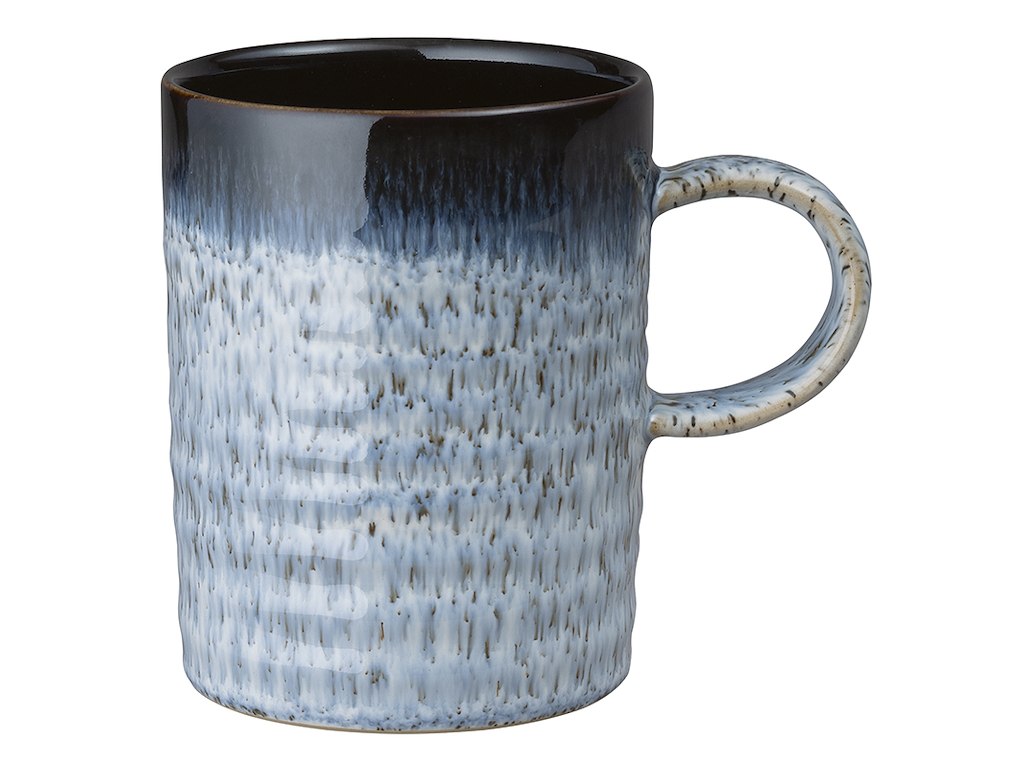 Denby Kop med hank – Rillet halo 370 ml