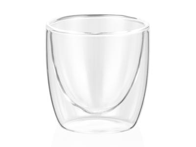 Glas 70ml Dobbeltvægget 2 stk. Lounge