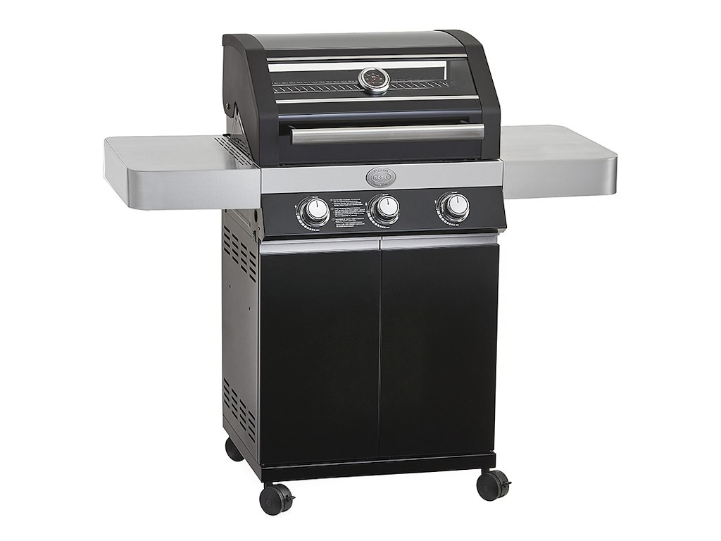 Gasgrill G3 Pure 10500 Watt Sort 