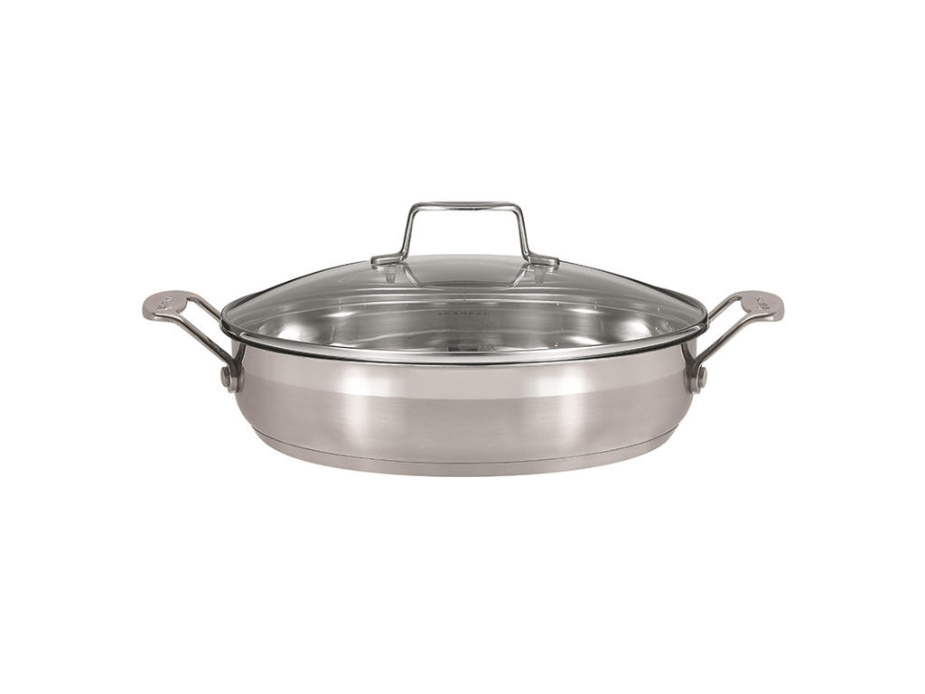 Chefpande m/glaslåg 32 cm Impact Scanpan