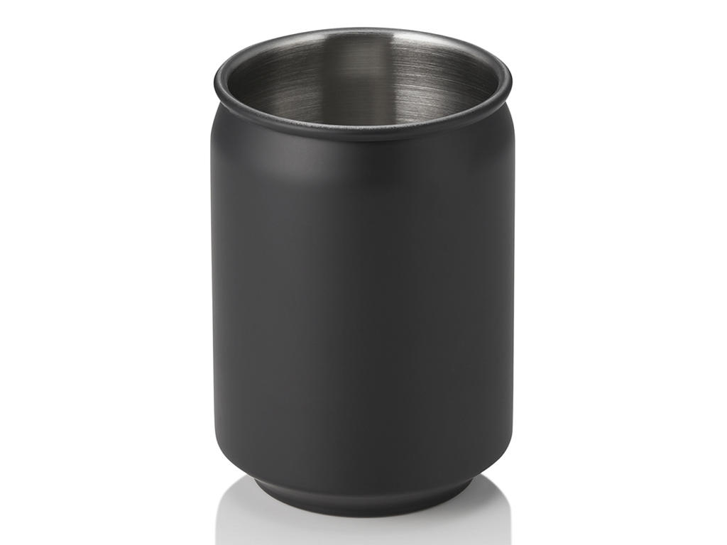 Krus u/hank Lige 0,35 l Sort Nocturn Ø 7