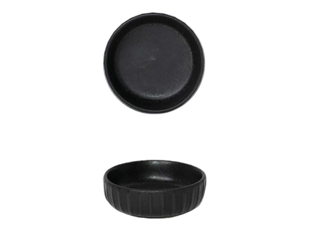 Skål Lav Ø7 cm Sort Gordion