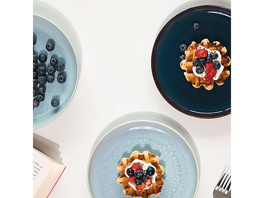 Crafted Tallerken Ø21 cm Denim