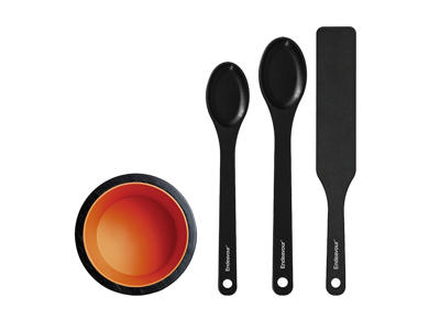 Redskabs holder Sort m/3 redskaber