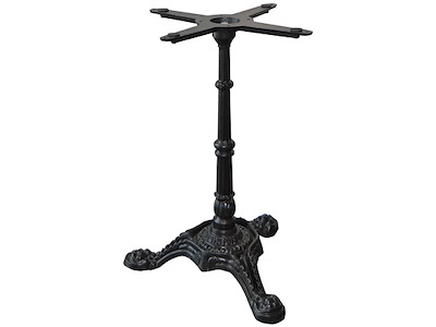 Zederkof Africa 3 understel i sort støbejern