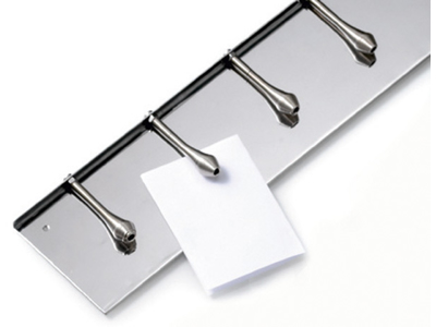 Bonskinne RF 62,5 cm med fjederclips