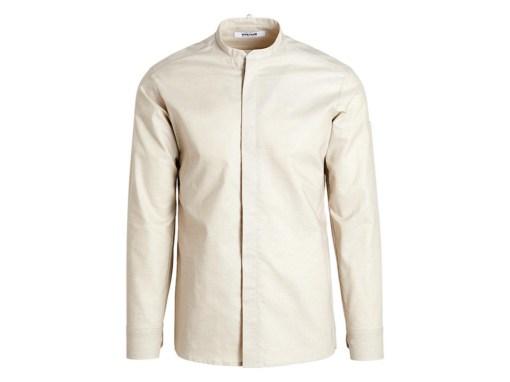 Skjorte Sand Herre modern Oxford L
