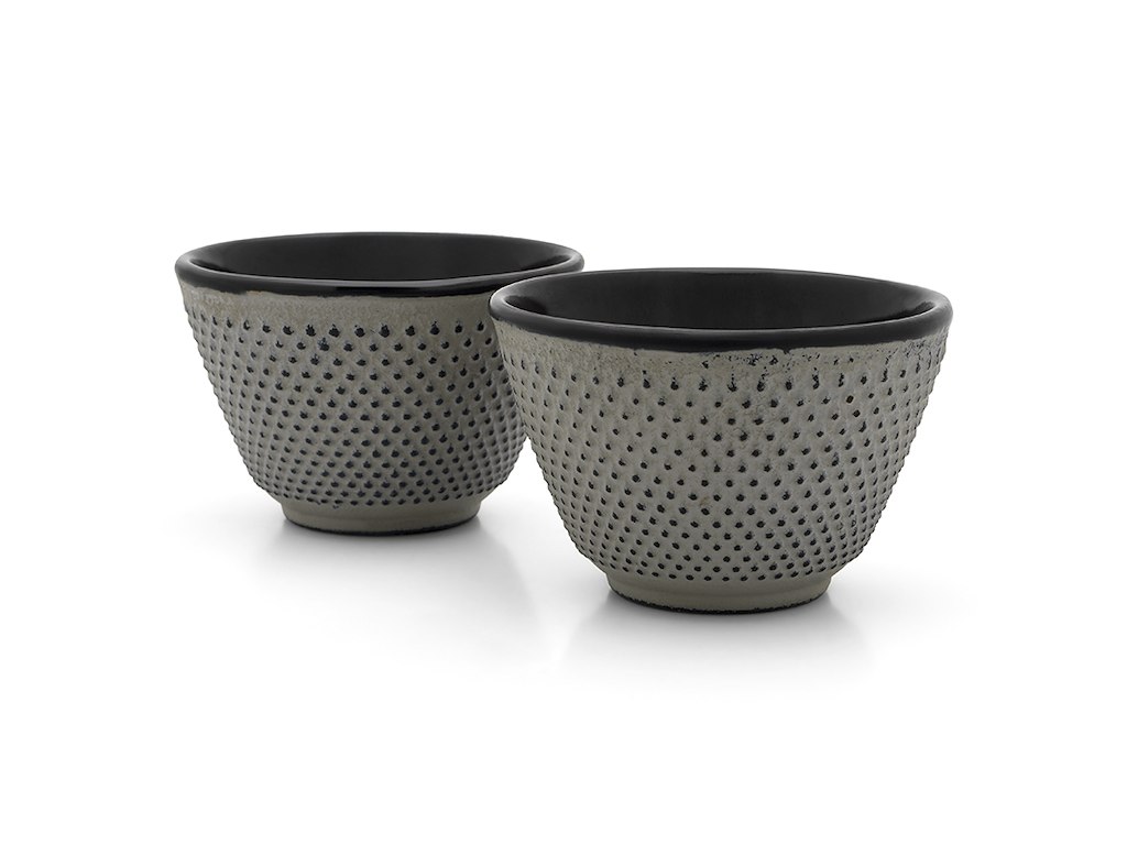 Krus u.hank 2stk Støbejern Betongrå JANG