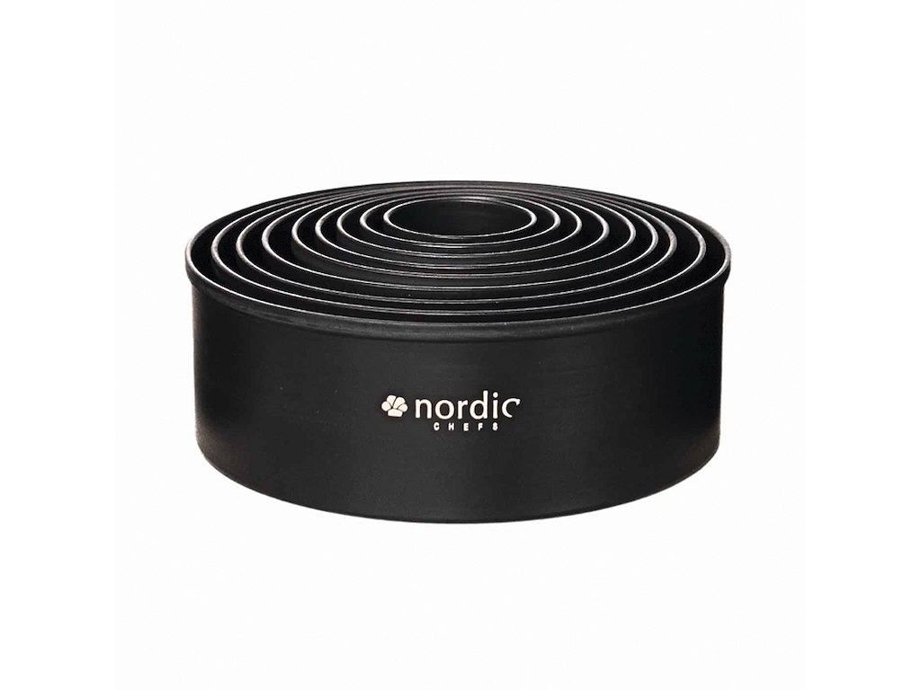 Udstikkersæt Sort 1-11cm 11 stk