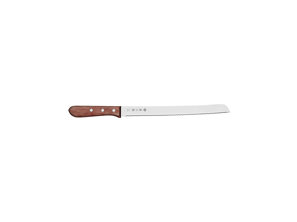 Tojiro Brødkniv, 23,5 cm, træskæfte