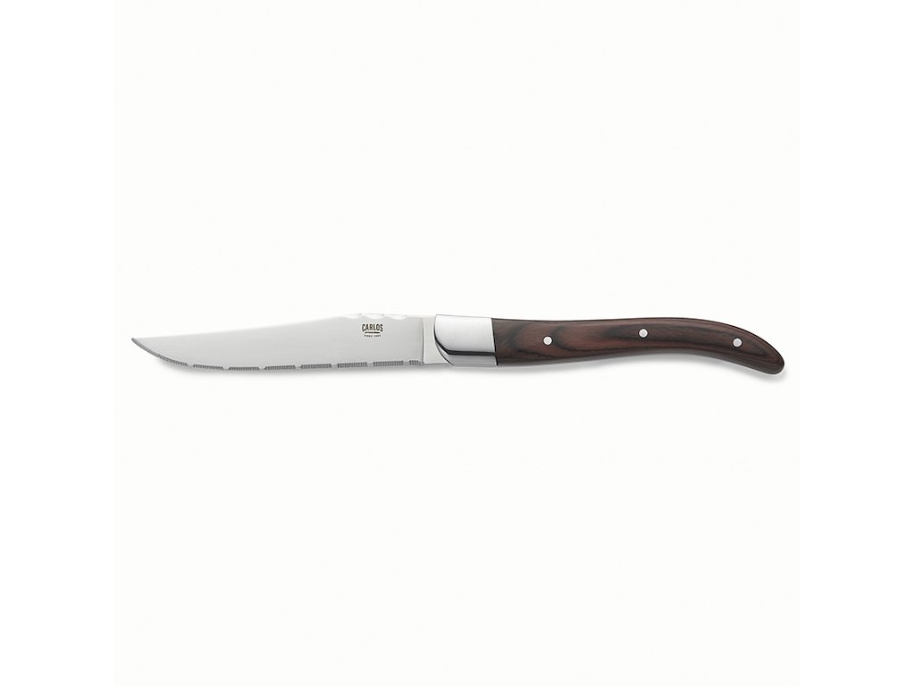 Steakkniv CARLOS Pakka Wood Rød 11 cm