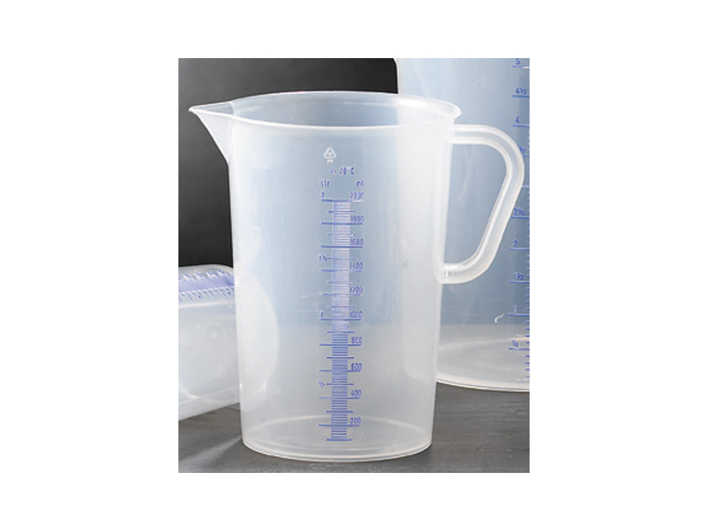 Litermål plastik 0,5 ltr.