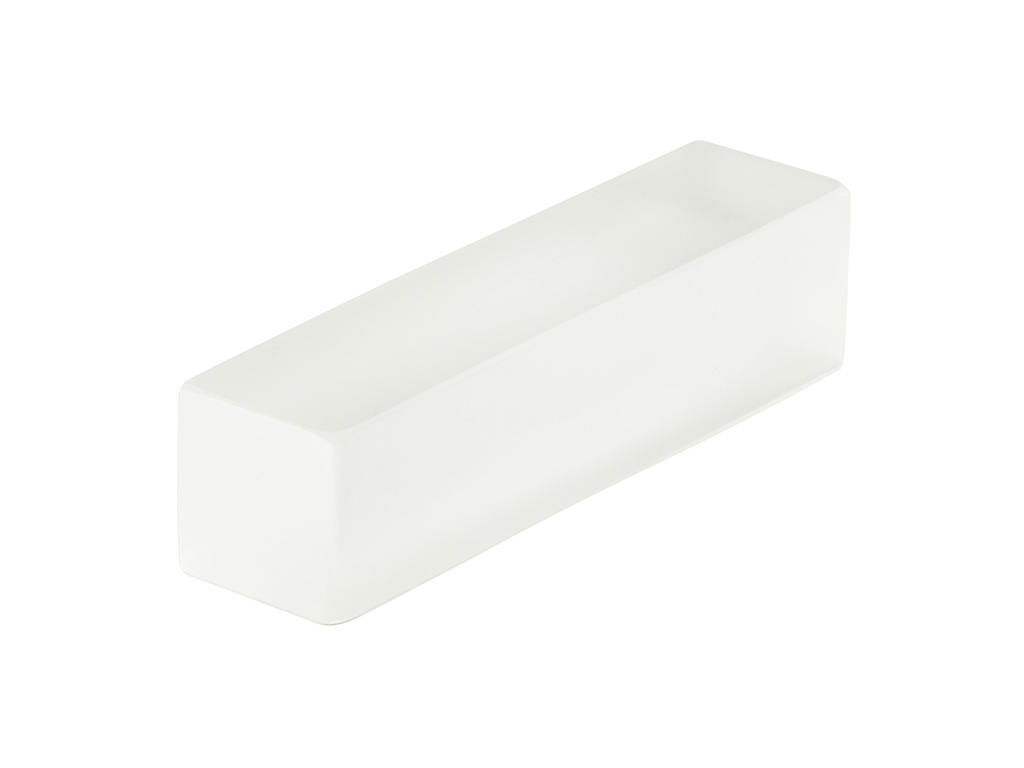 Bakke til servering 16,5x4 cm Hvid Mealplak