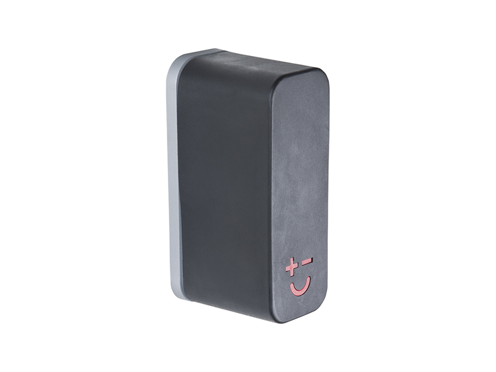 Knivmagnet Smiley til 2 knive Sort