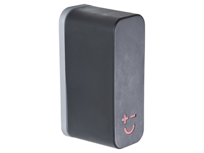 Knivmagnet Smiley til 2 knive Sort