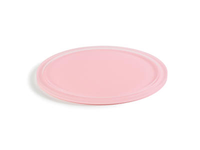 Bakke Rund til klokke 23 cm Pink Mealplak