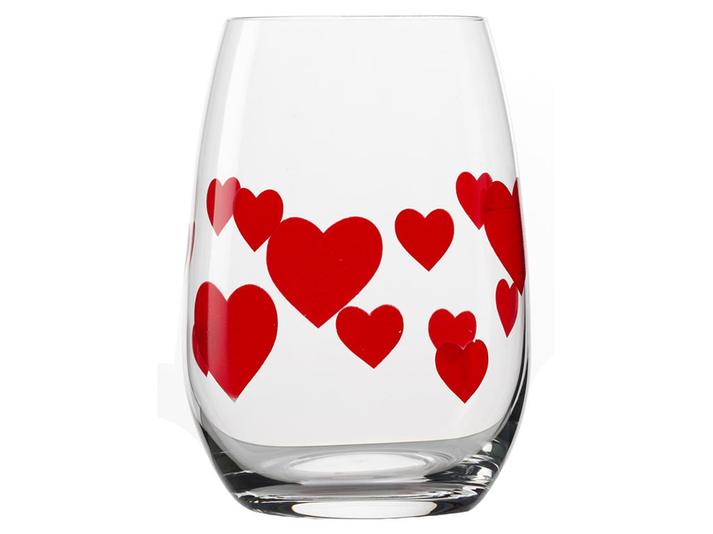 Glas L'Amour Tumbler Rød 33,5 cl