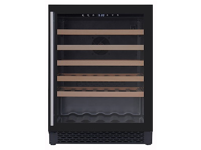 Vinkøleskab 46 fl. 127 l.+5/+20 Sort