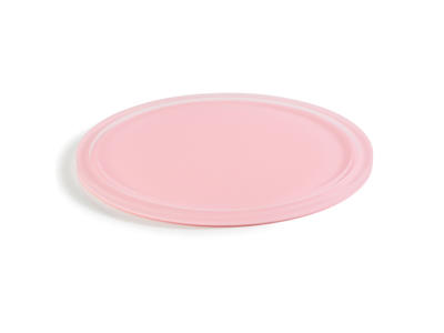 Bakke Rund til klokke 30 cm Pink Mealplak