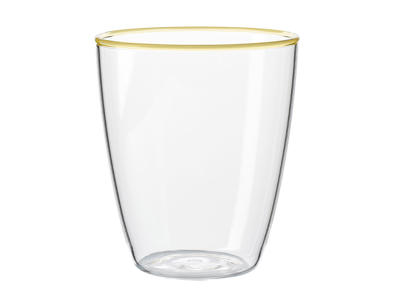 Glas 29 cl Life in Colour Gul kant